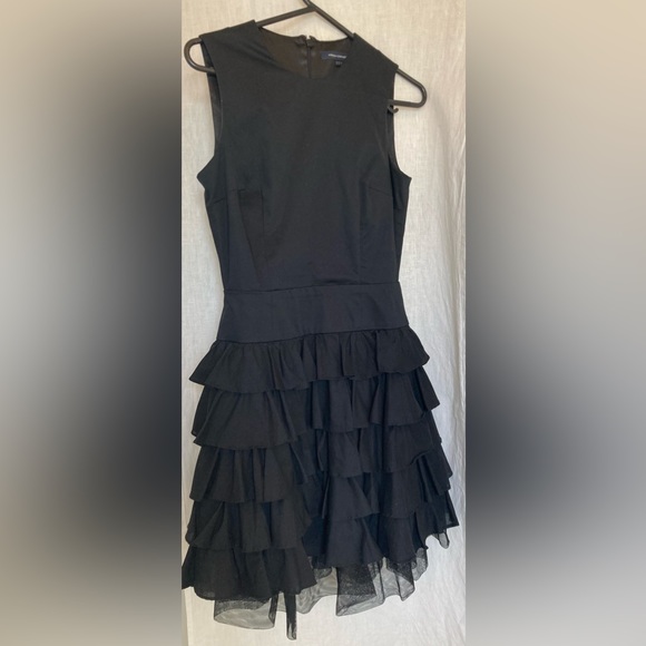 Black French Connection Dress Size UK10 - Picture 2 of 7
